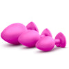 Blush Novelties - Luxe Bling Plugs Training Kit Pink w/White Gems