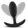 Blush Novelties - Luxe Wearable Vibra Slim Plug Small - Black