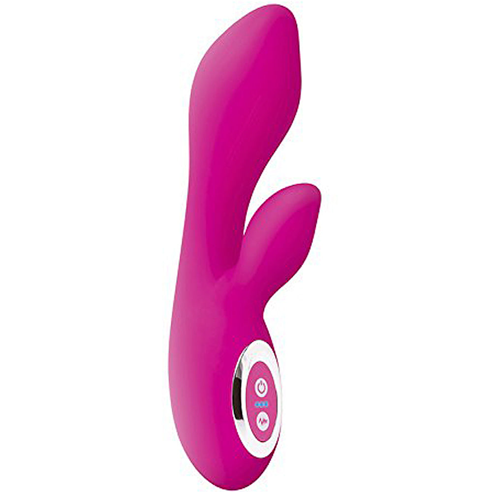 Evolved Marilyn Silicone Rechargeable Dual Vibe - 7" Pink