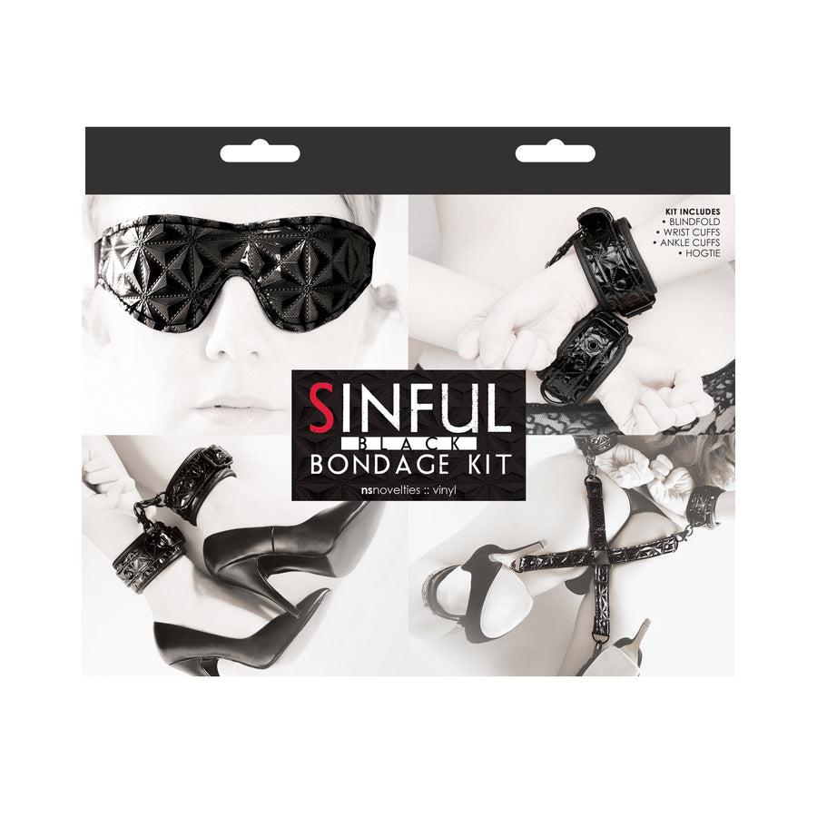 Sinful Bondage Kit-Black
