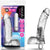 Naturally Yours Vibrating Ding Dong - 6.5" Clear