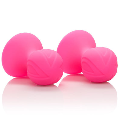 Cal Exotics - Nipple Play Silicone Pro Nipple Suckers-Pink