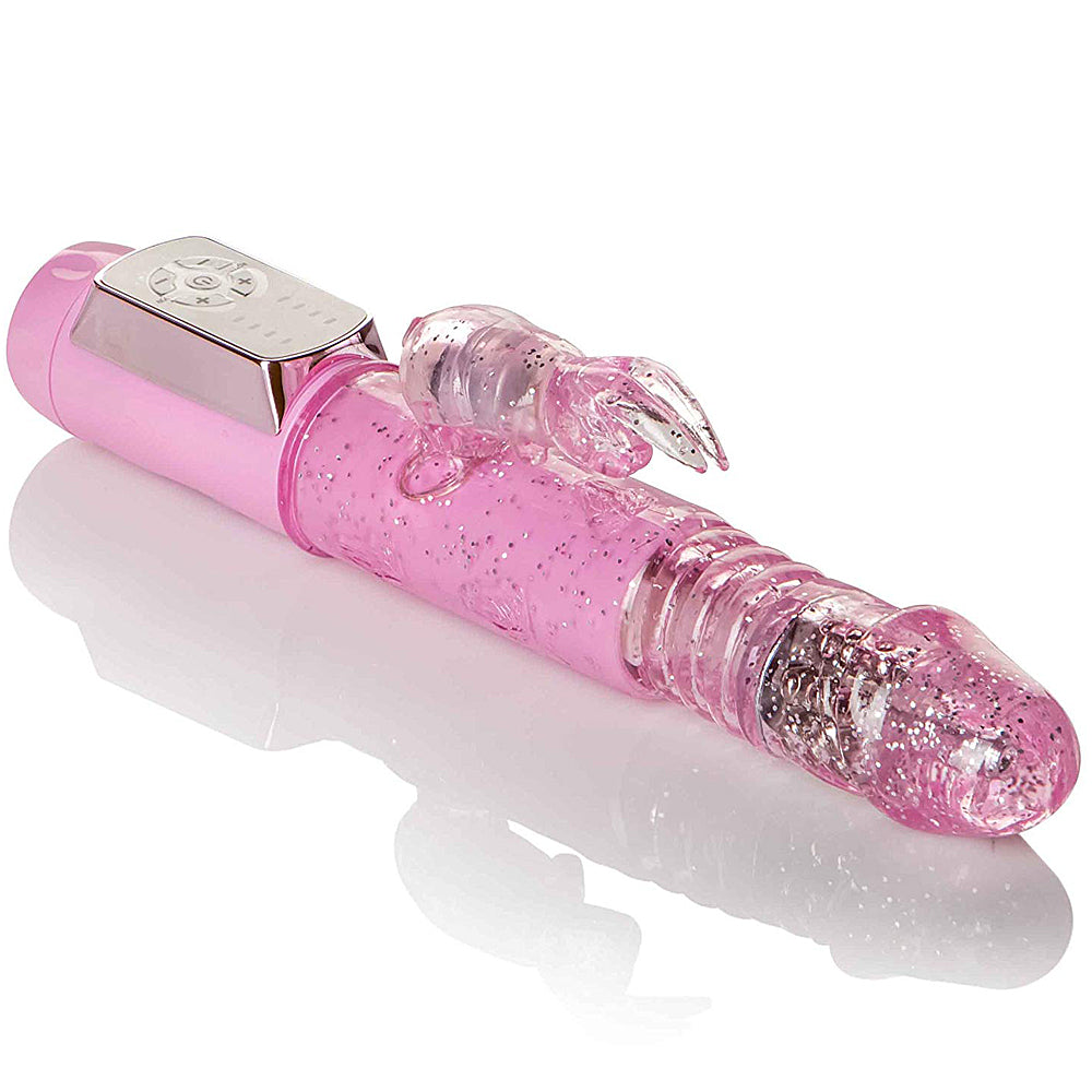 Petite Thrusting Jack Rabbit-Pink 5"