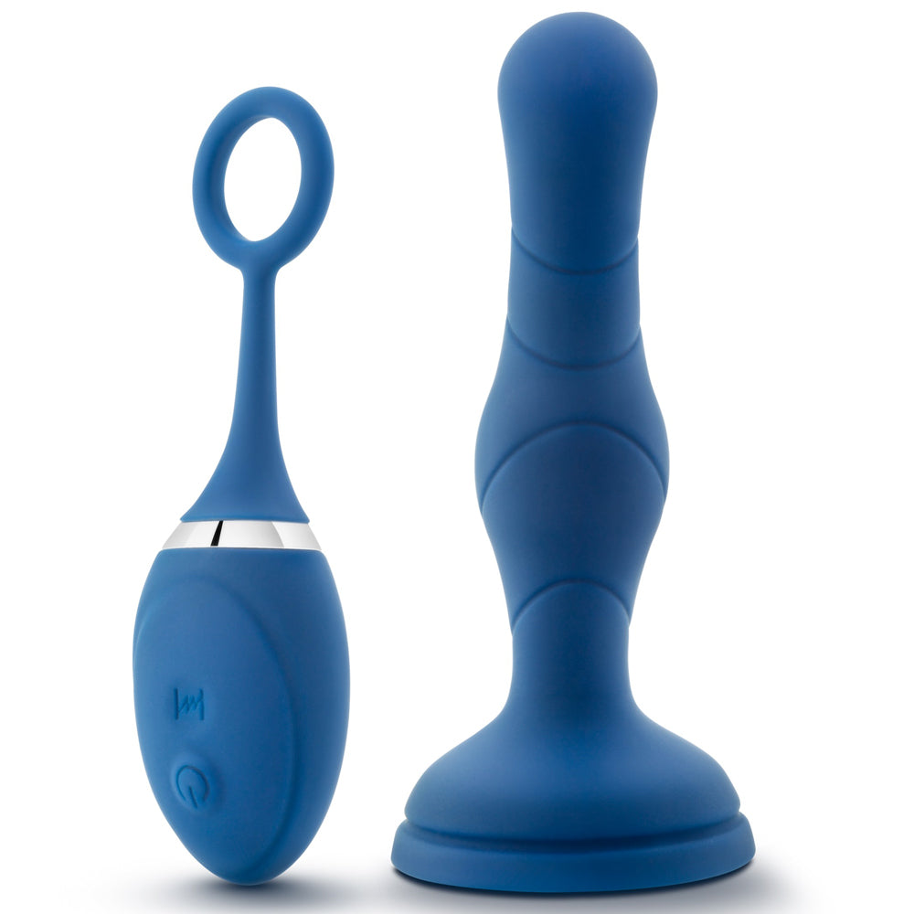 Performance Plus Dynamo Rechargeable Anal Plug - Blue
