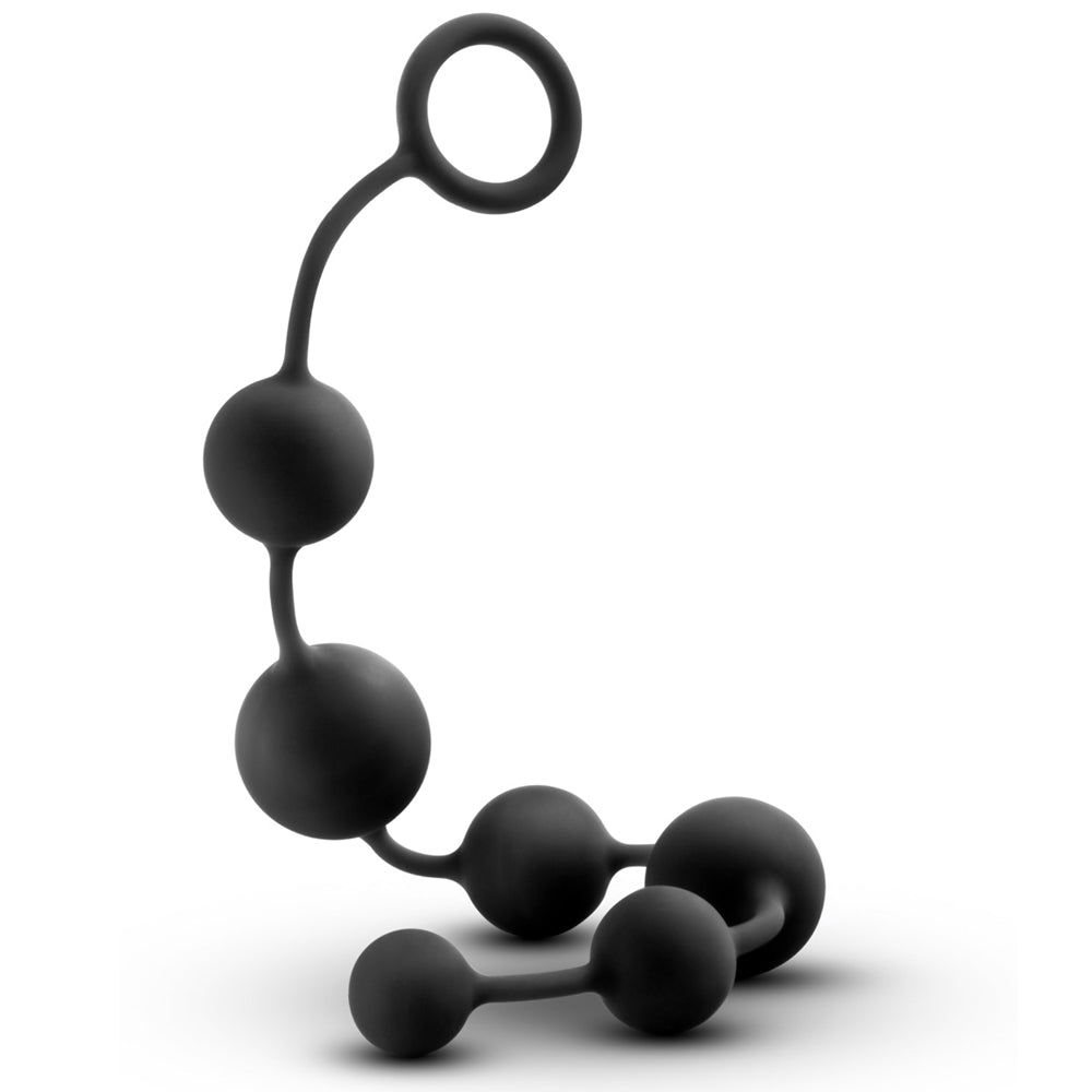 Performance Silicone Anal Beads - Black