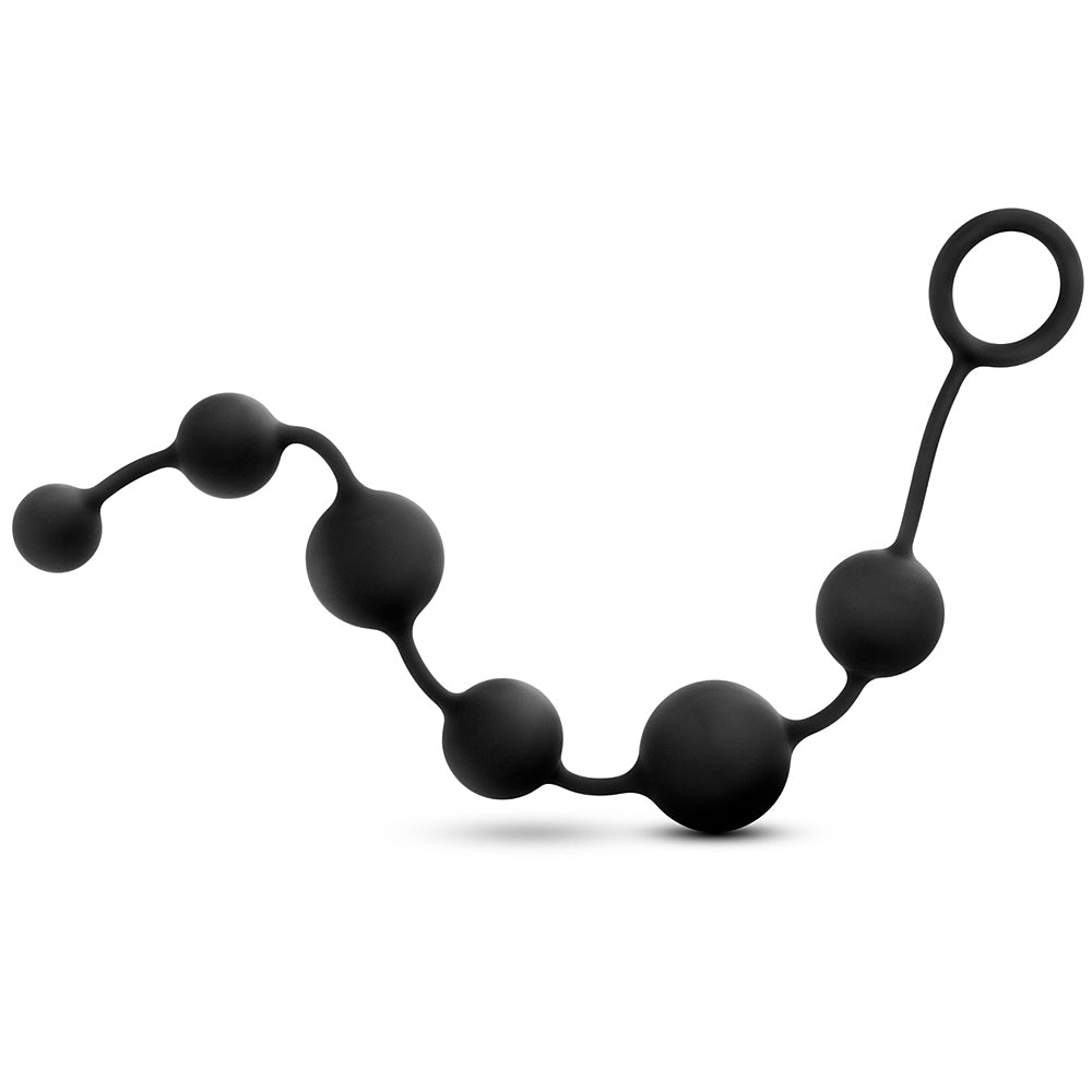 Performance Silicone Anal Beads - Black