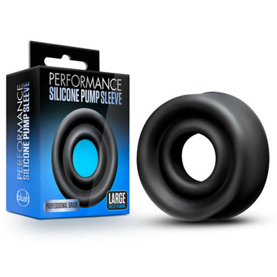 Performance Silicone Pump Sleeve-Large Black