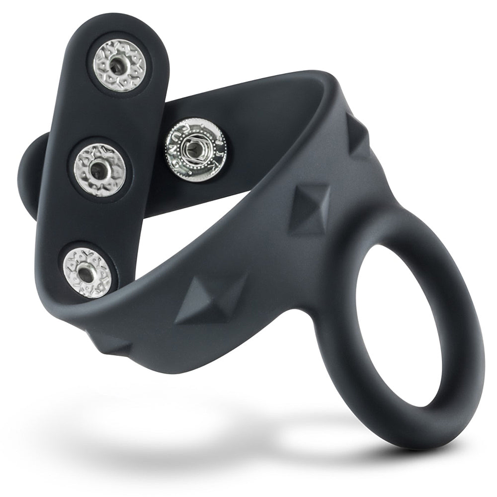 Performance VS6 Silicone Cock & Ball Strap - Black