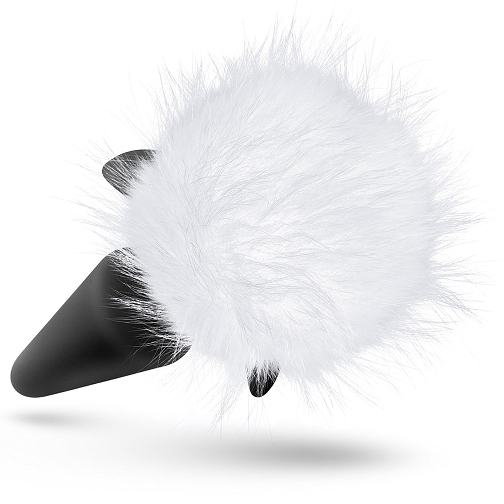 Temptasia Pom Plugs Fur Pom Pom - White