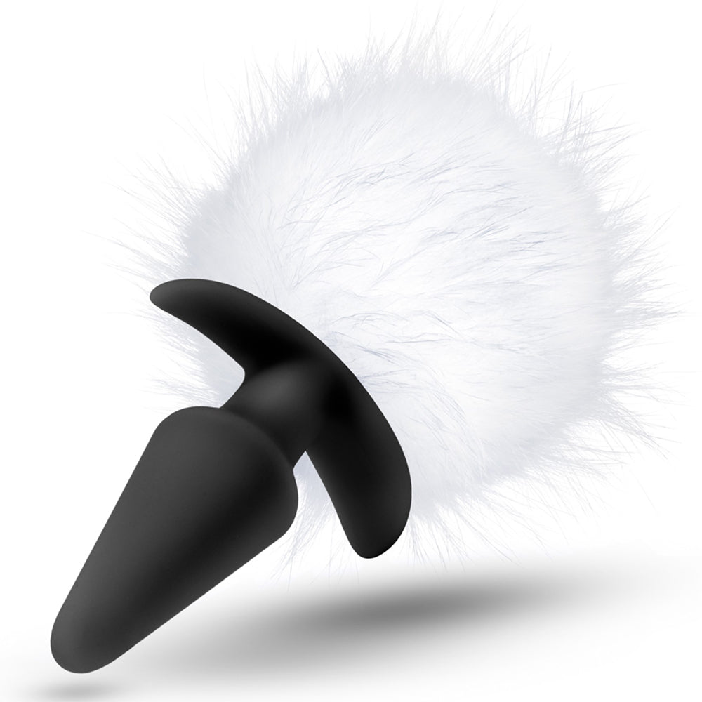 Temptasia Pom Plugs Fur Pom Pom - White