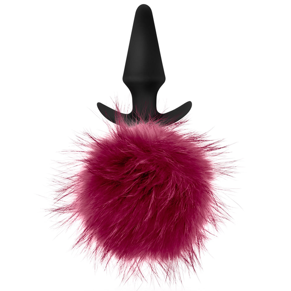Temptasia Pom Plugs Fur Pom Pom - Burgundy