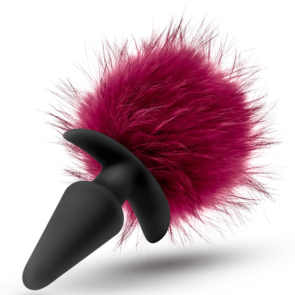 Temptasia Pom Plugs Fur Pom Pom - Burgundy