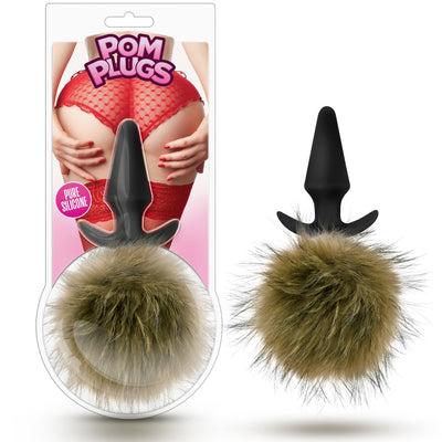 Temptasia Pom Plugs Fur Pom Pom - Brown