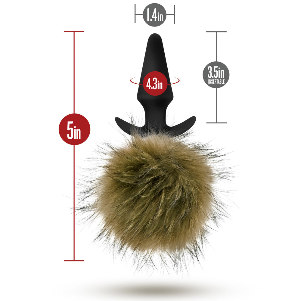 Temptasia Pom Plugs Fur Pom Pom - Brown