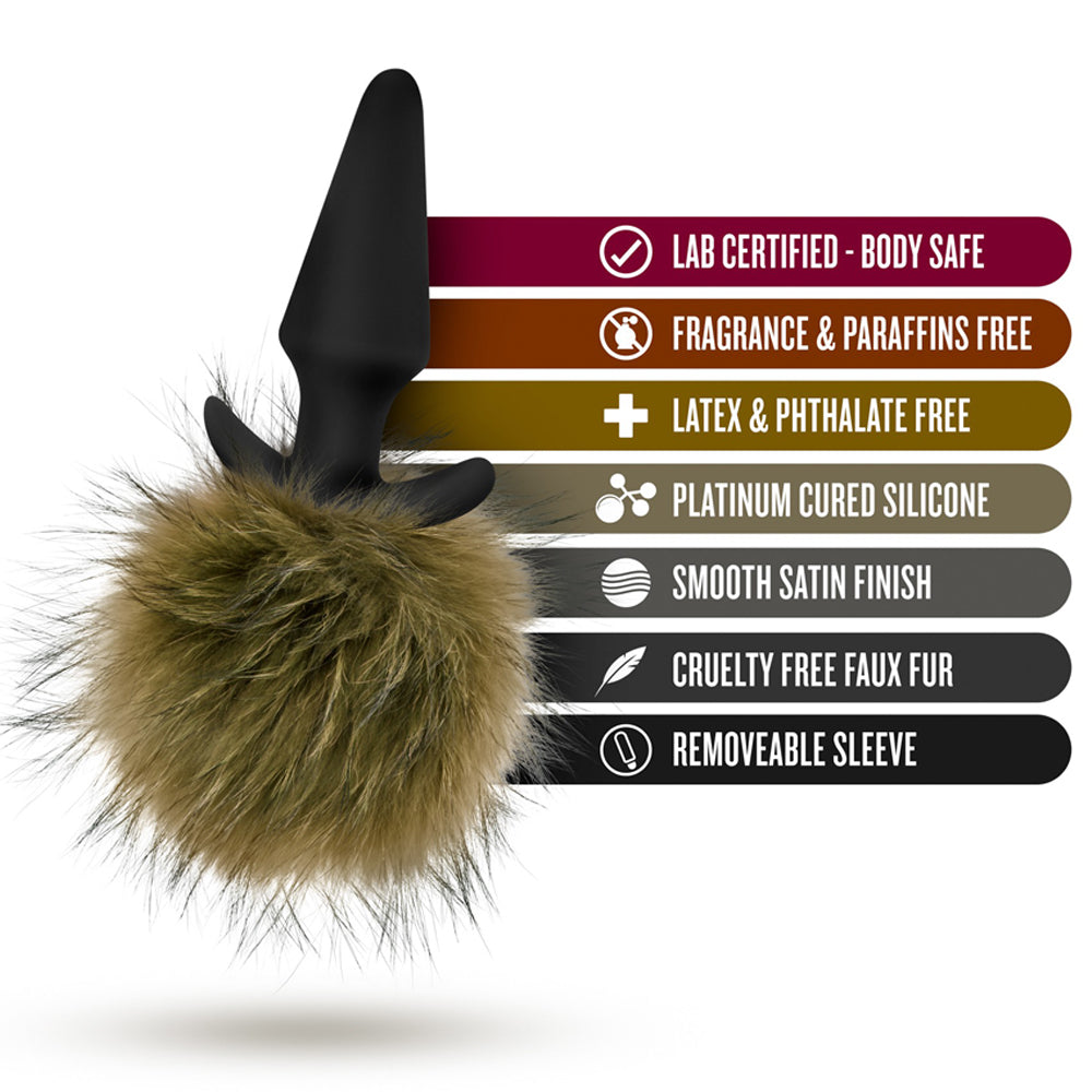 Temptasia Pom Plugs Fur Pom Pom - Brown