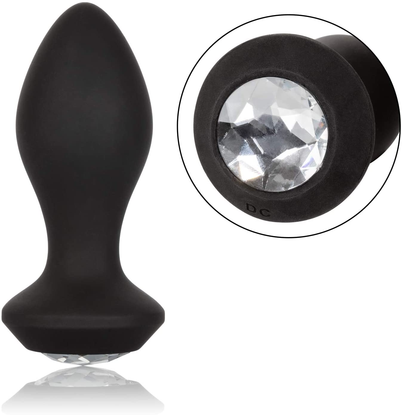 Cal Exotics - Power Gem Vibrating Petite Crystal Probe - Black