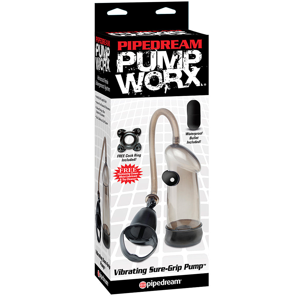 Pump Worx Vibrating Sure-Grip Pump