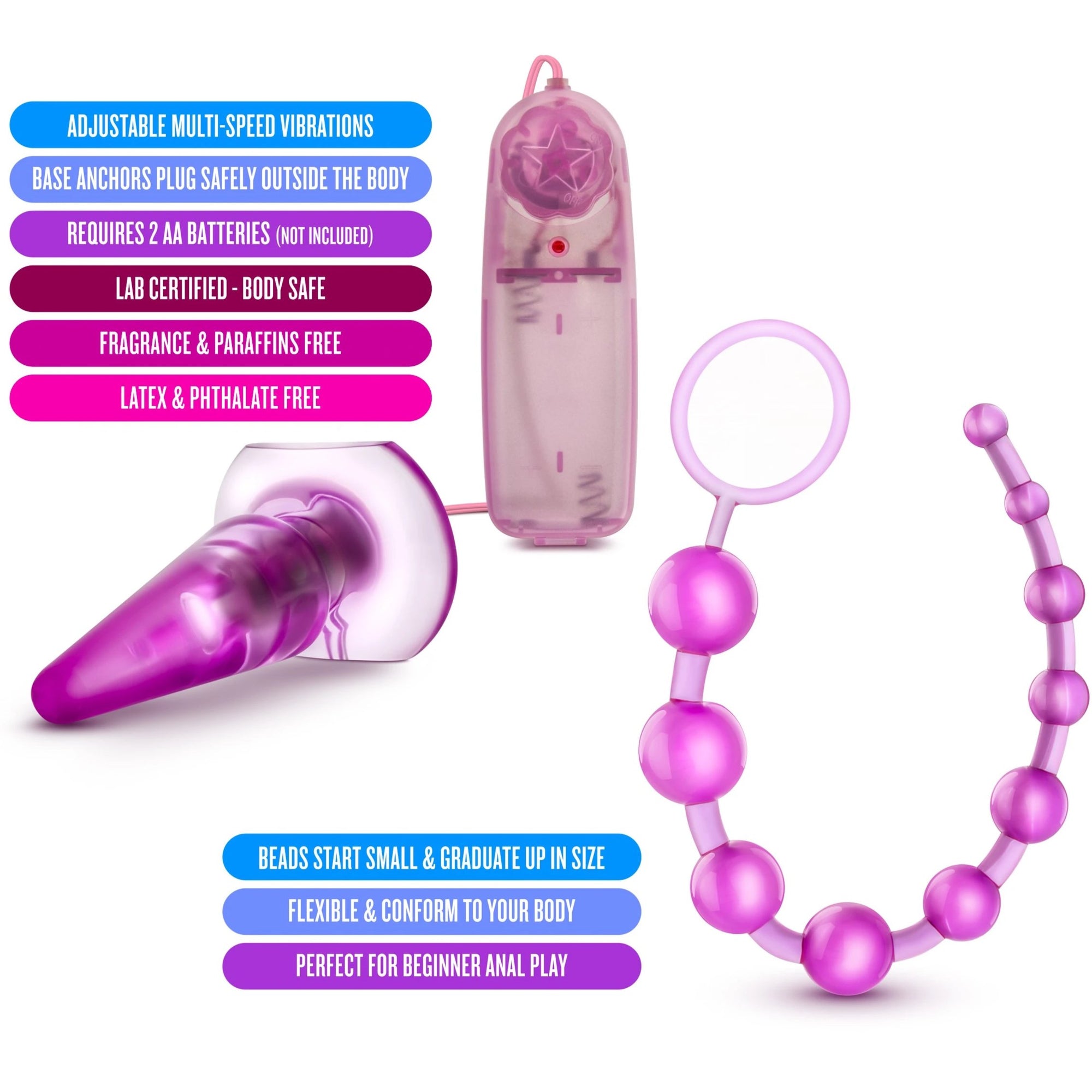 Quickie Kit Pink Anal - Pink