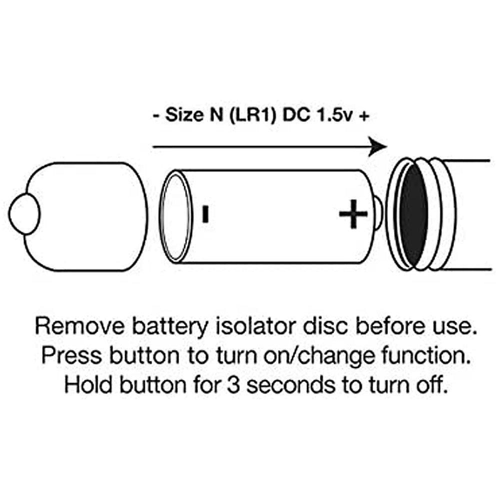 Rocks-Off RO-80mm 7 Speed Bullet - Rainbow