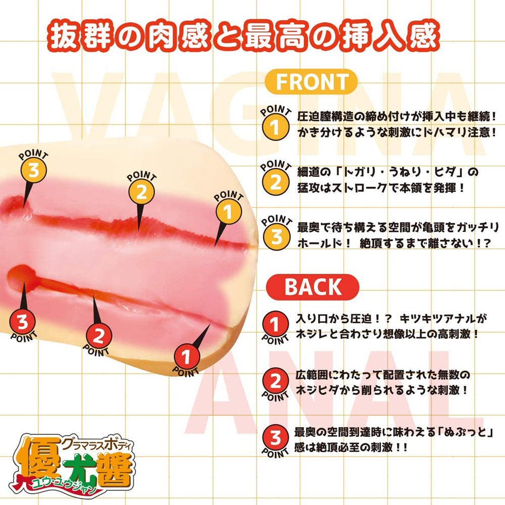 Real Body 3D Bone System - D-Cup Yura Anekawa