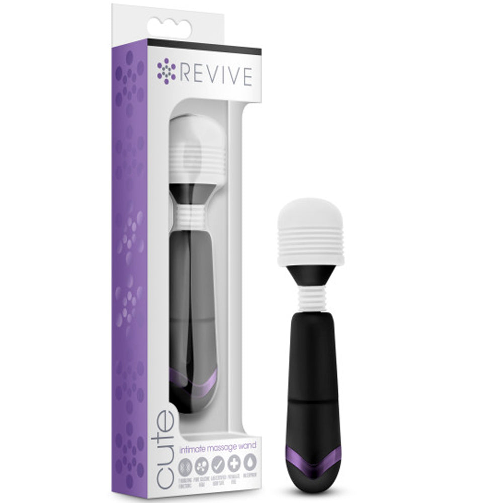 Blush Novelties - Revive Cute Intimate Massage Wand - Black