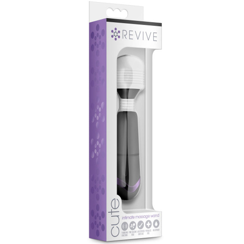 Blush Novelties - Revive Cute Intimate Massage Wand - Black