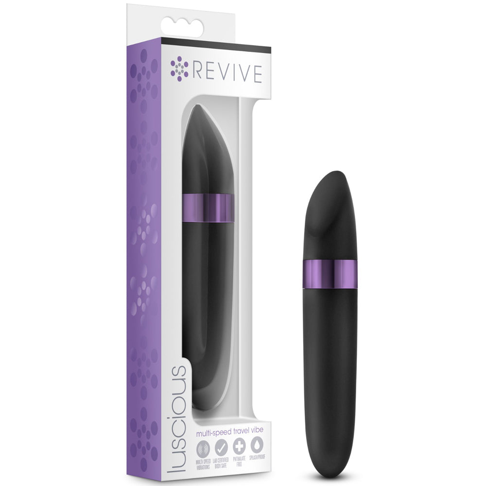 Blush Novelties - Revive Luscious Multi-speed Travel Vibe - Black