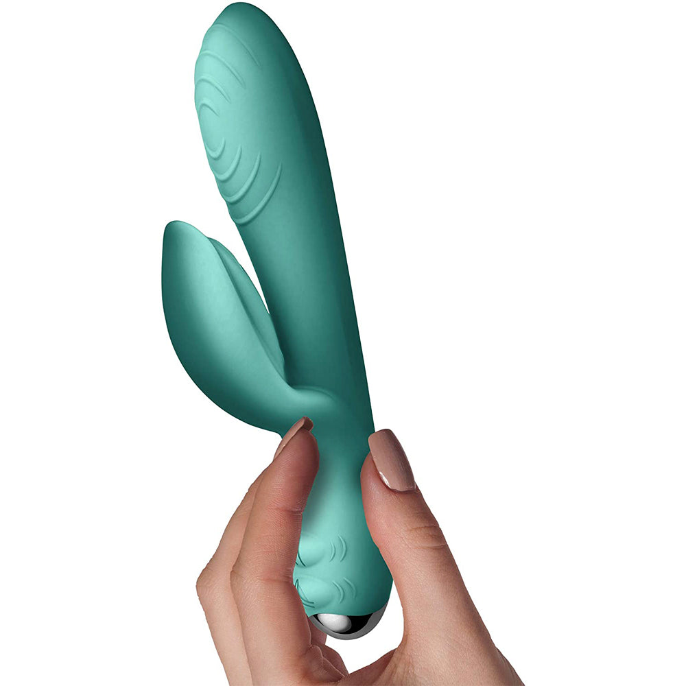 Rocks-Off EveryGirl 10 Speed Light Up Vibrator - Teal
