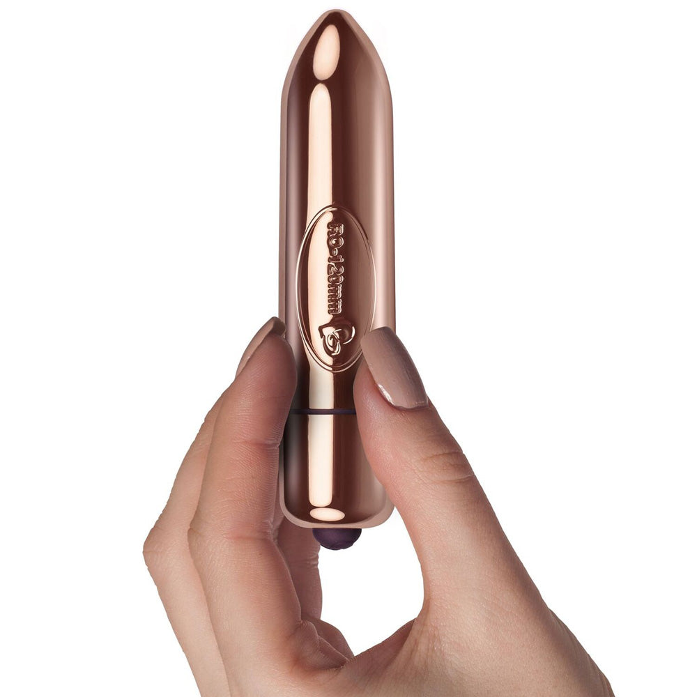 Rocks-Off RO-120mm 10 Speed Bullet - Rose Gold