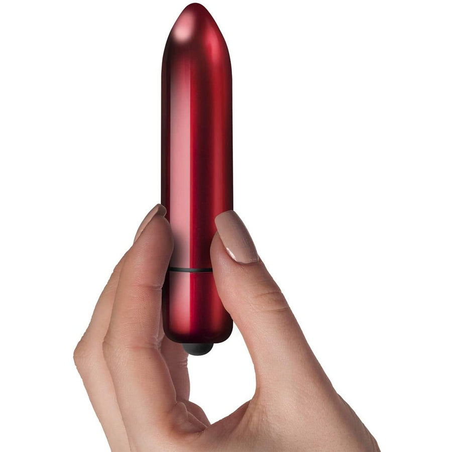 Rocks-Off Truly Yours 120mm 10 Speed Bullet - Red Alert