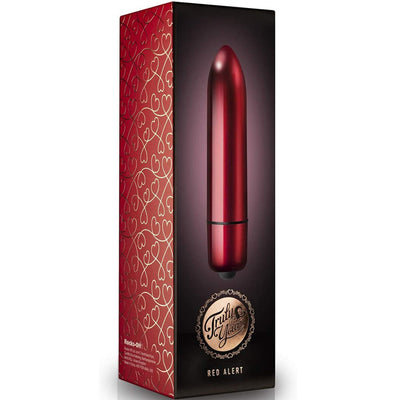 Rocks-Off Truly Yours 120mm 10 Speed Bullet - Red Alert