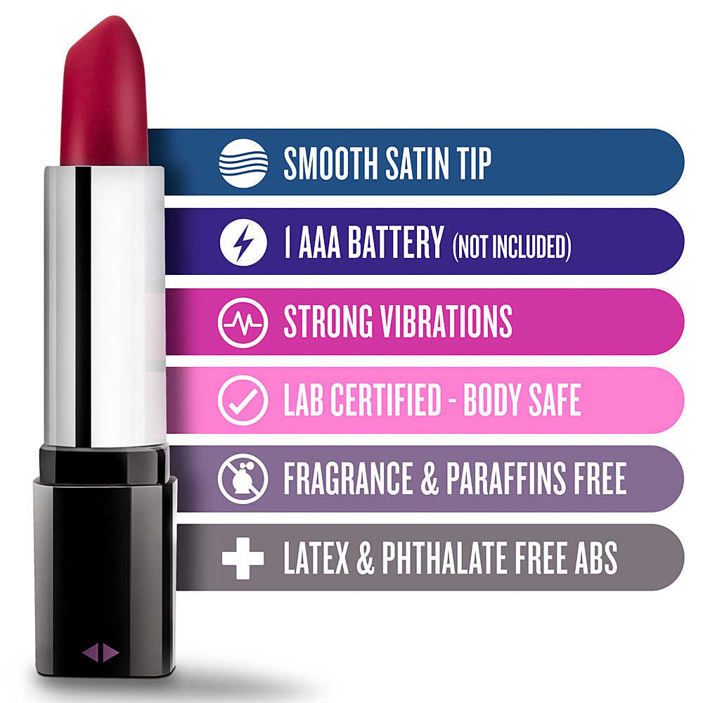Blush Novelties - Rose Lipstick Vibe - Russian Red