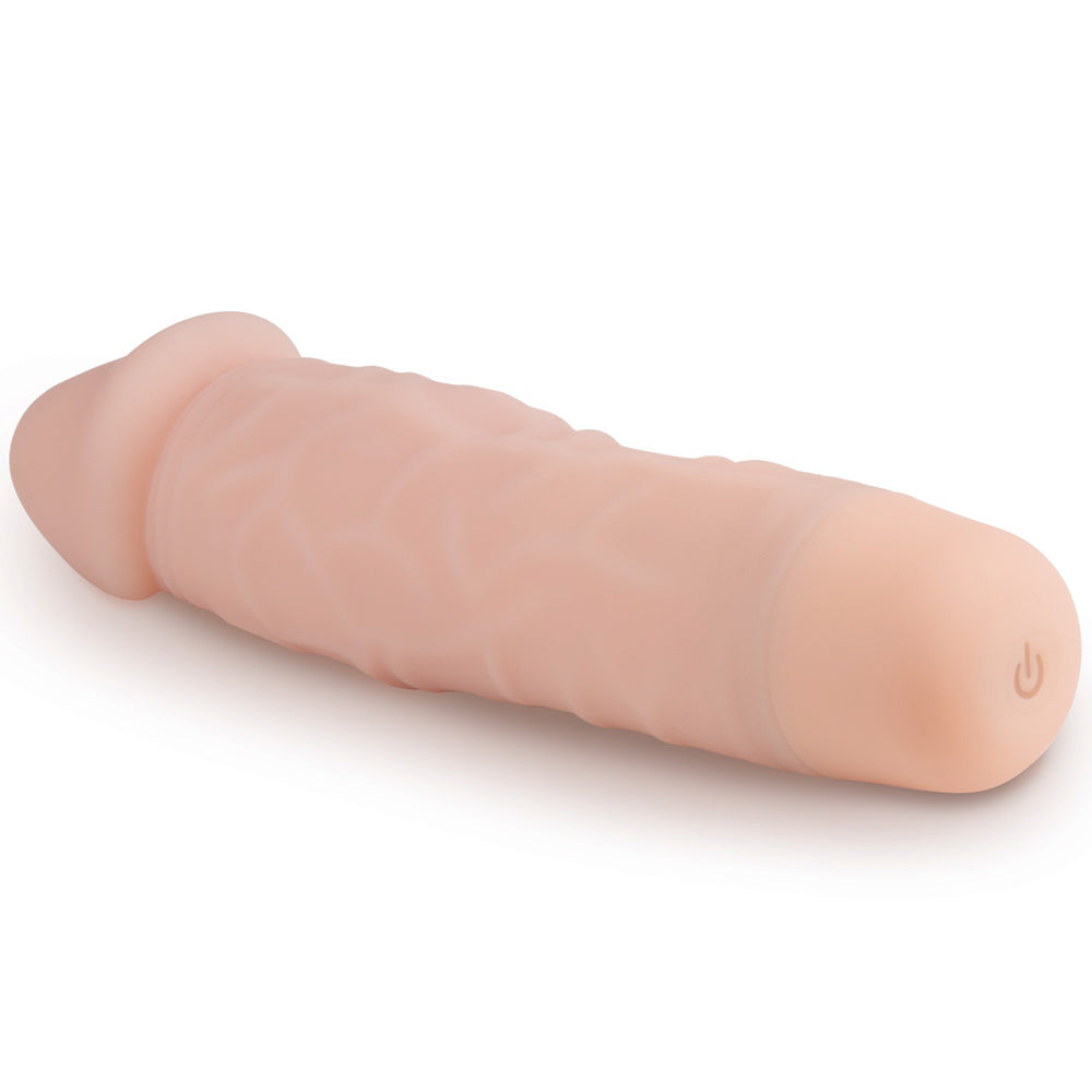 SIlicone Willy's Maverick Vibrating Dildo - 6.25" Vanilla