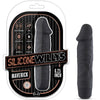 SIlicone Willy's Maverick Vibrating Dildo - 6.25" Black