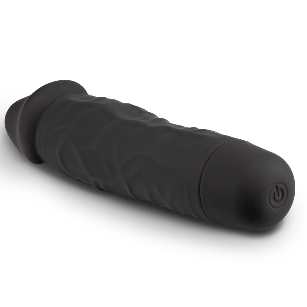 SIlicone Willy's Maverick Vibrating Dildo - 6.25" Black