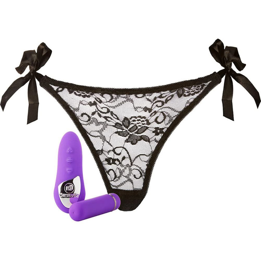nü Sensuelle Remote Control Pleasure Panty - Purple