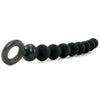 S & M Silicone Anal Beads - Black