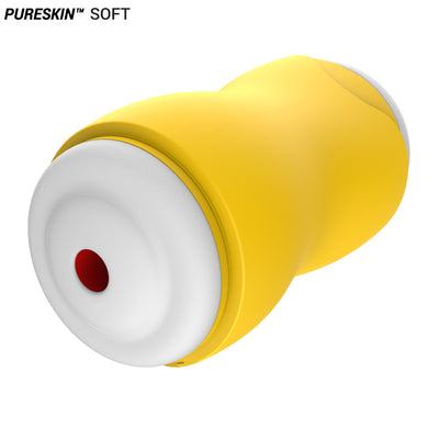 SHAKE Stamina Training Cup-Soft (Yellow) - Godfather Adult Sex and Pleasure Toys