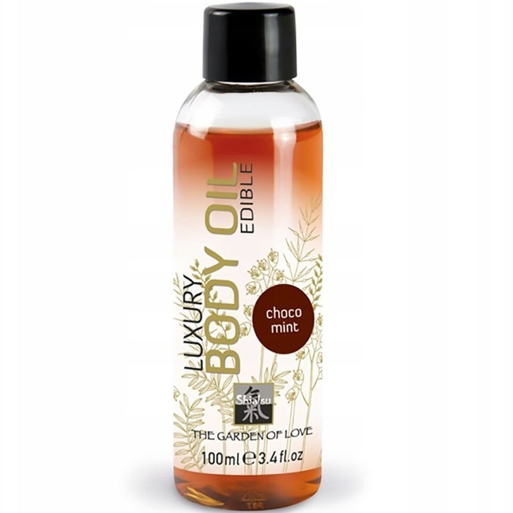 Shiatsu Luxury Edible Massage Oil Choco Mint 100ml