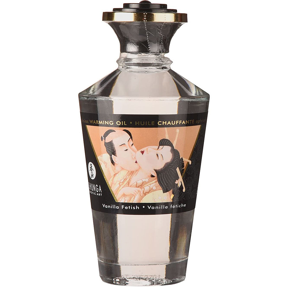 Shunga Aphrodisiac Warming Oil - Vanilla Fetish 3.5oz