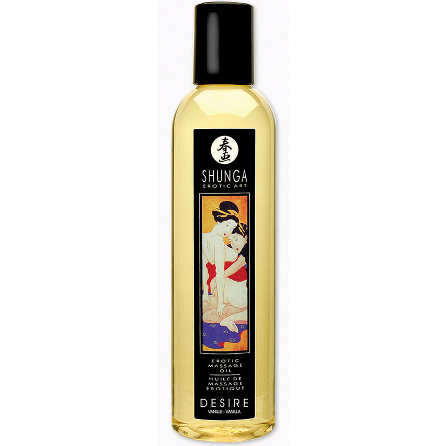 Shunga Erotic Massage Oil Desire - Vanilla 8oz