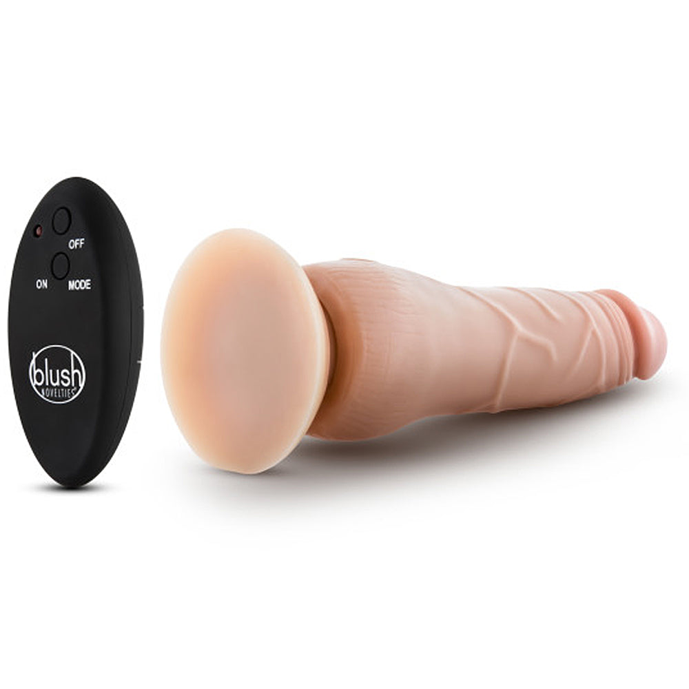 Blush Novelties - Silicone Willy's 10 Function Wireless Remote Silicone Dildo - 9" Vanilla