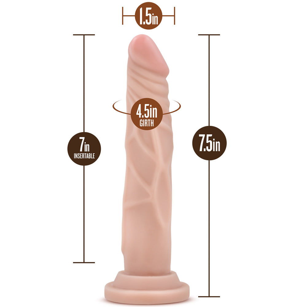 Blush Novelties - Silicone Willy's Silicone Dildo - 7" Vanilla