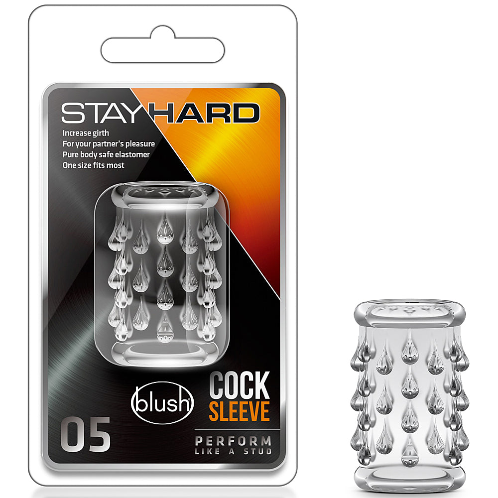 Stay Hard Cock Sleeve 05 - Clear