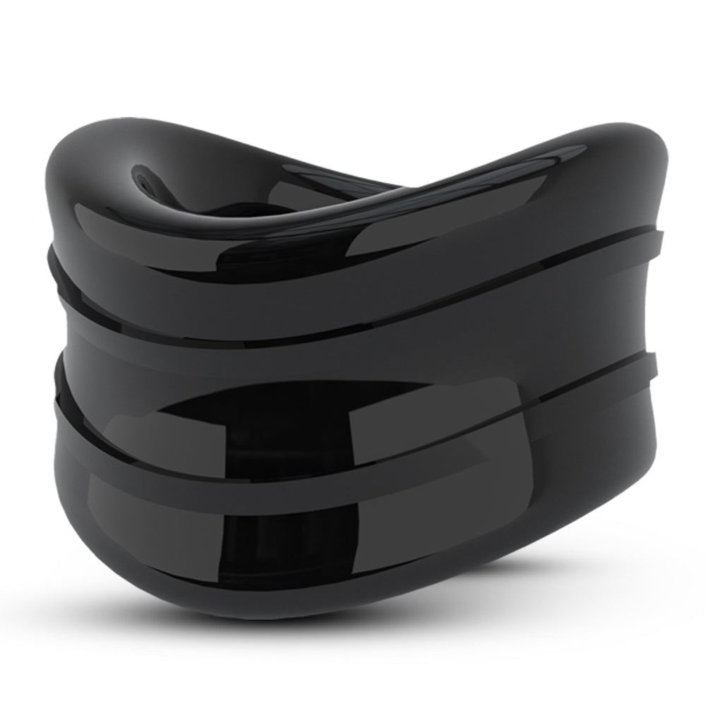 Stay Hard Beef Ball Stretcher Snug - 1" Black