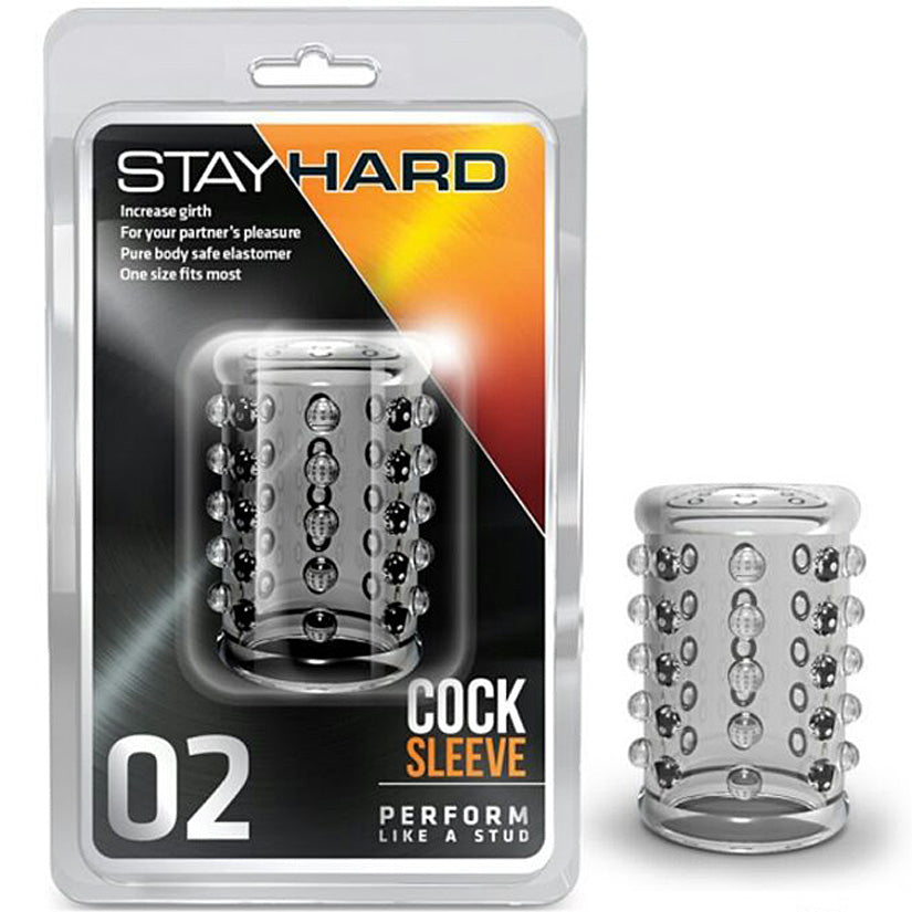 Stay Hard Cock Sleeve 02 - Clear