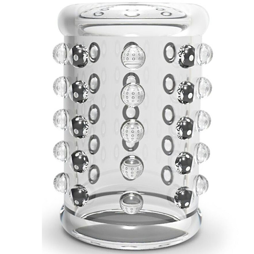 Stay Hard Cock Sleeve 02 - Clear - Godfather Adult Sex and Pleasure Toys