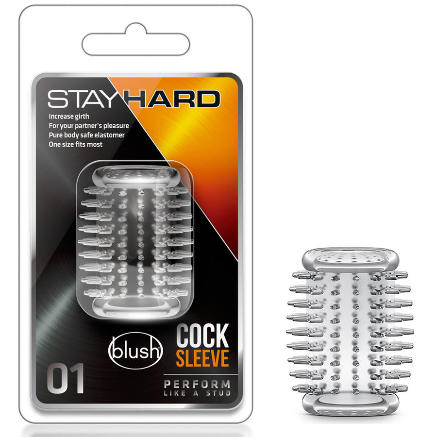 Stay Hard Cock Sleeve 01 - Clear