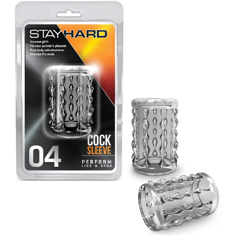Stay Hard Cock Sleeve 04 - Clear