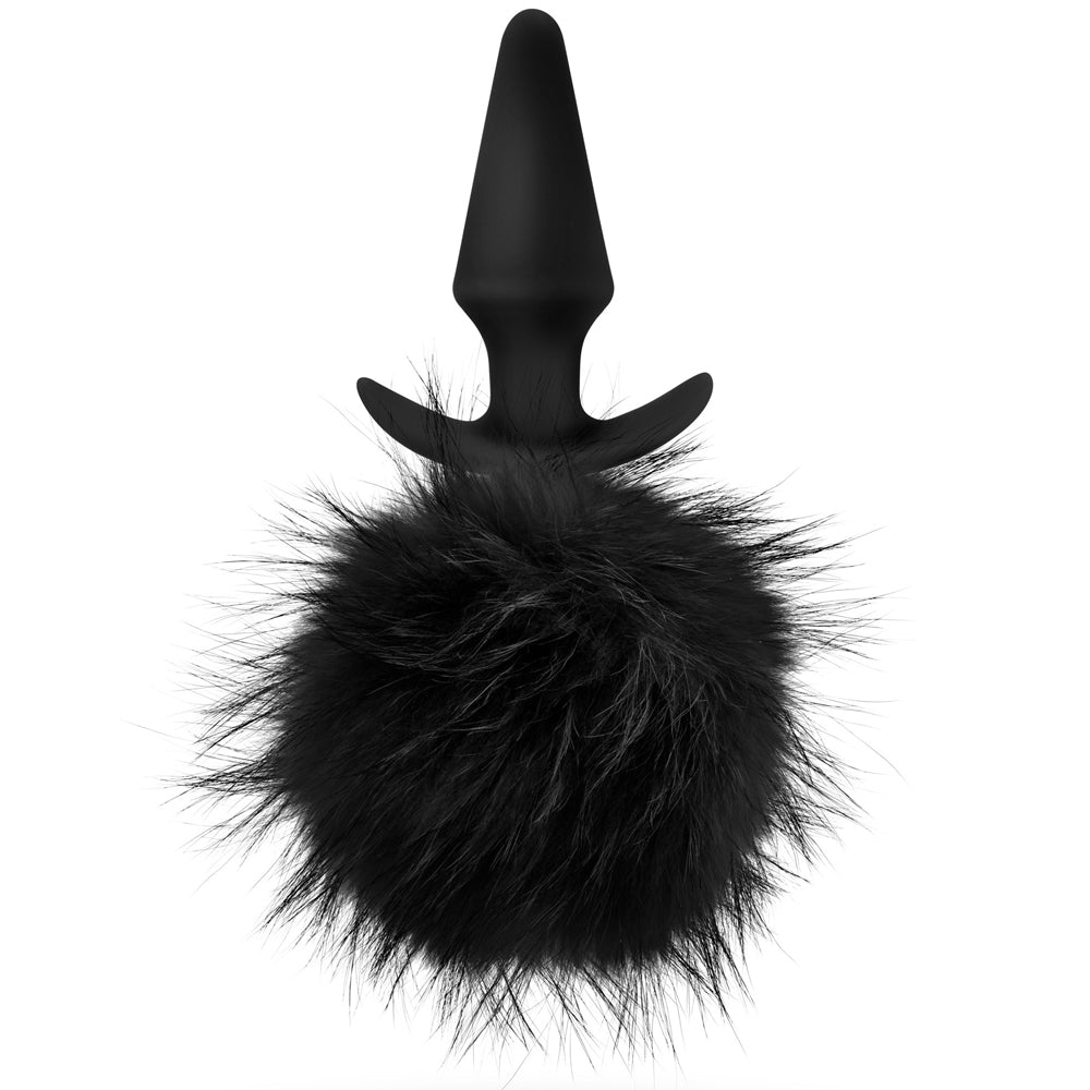 Temptasia Bunny Tail Pom Plug - Black